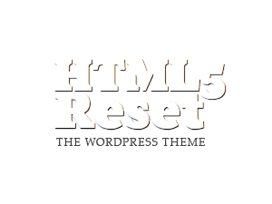 The HTML5 Reset WordPress Theme Poster